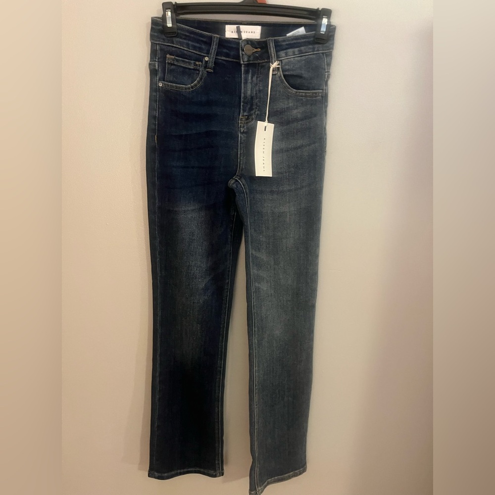 Dark Wash High Rise Women's‎ Jeans